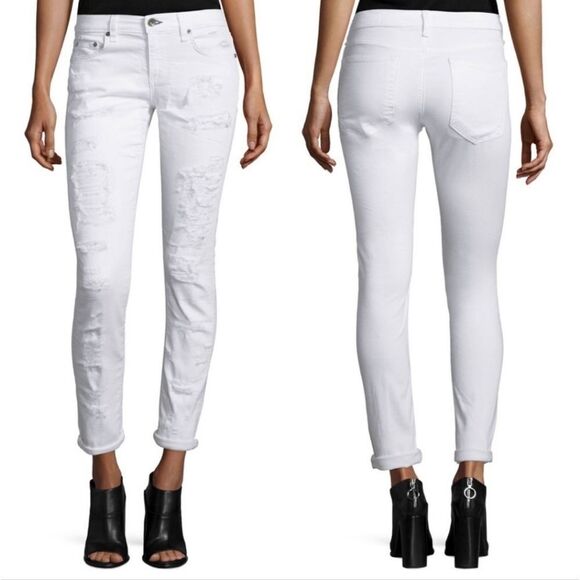 NWT Rag & Bone White Brigade Dre Jean - Picture 4 of 8